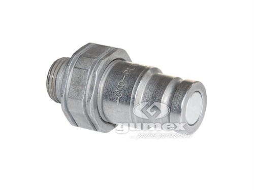 Vsuvka rýchlospojky HF08, vonkajší závit M18x1,5, ľahká rada L, 250bar, oceľ